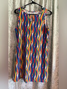 Nuu Muu sleeveless keyhole athletic dress